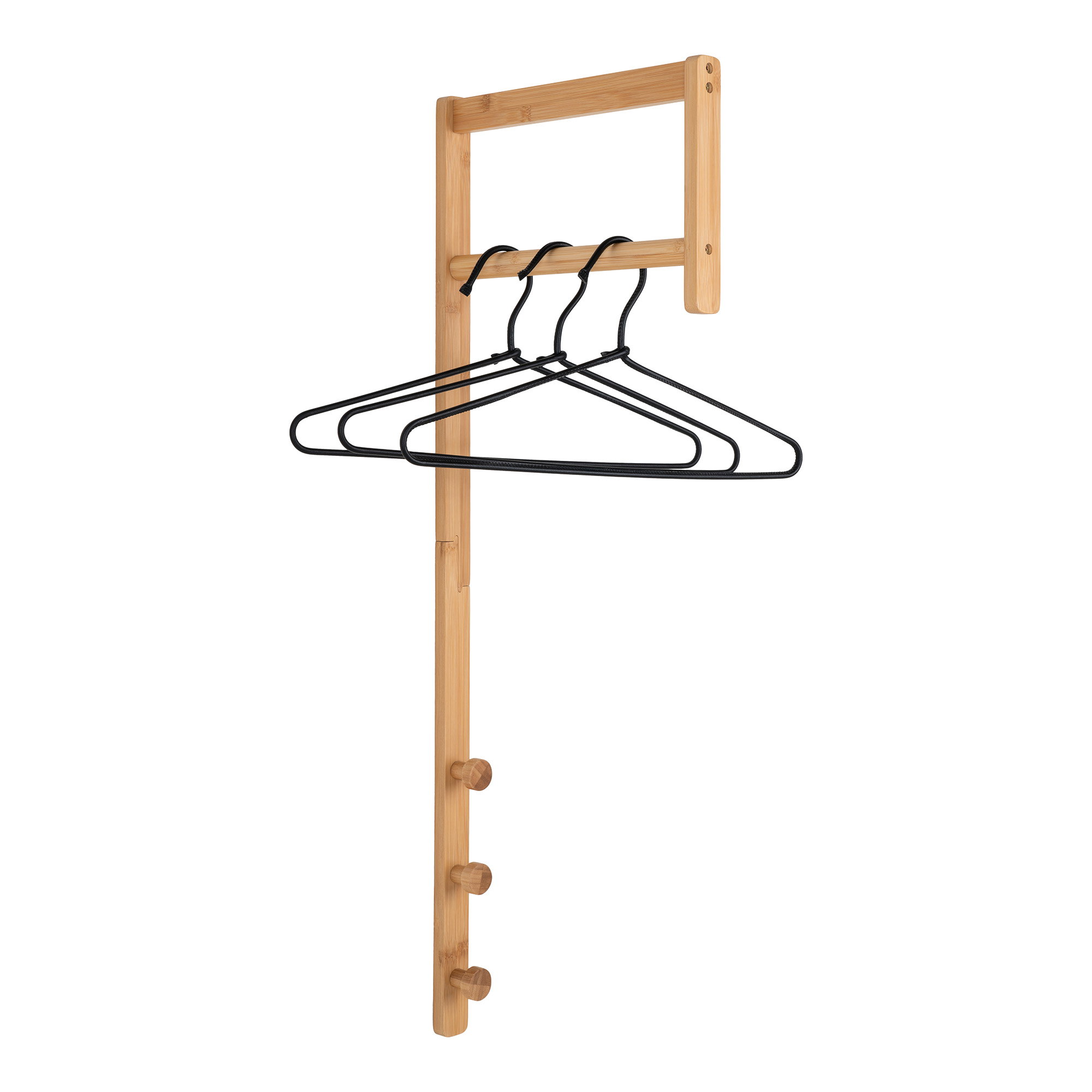 Kledingrek Lurronte Bamboe 30 cm - Afbeelding 2