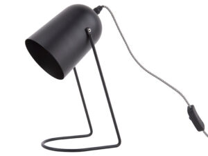 Tafellamp Zilvena Zwart H30 cm