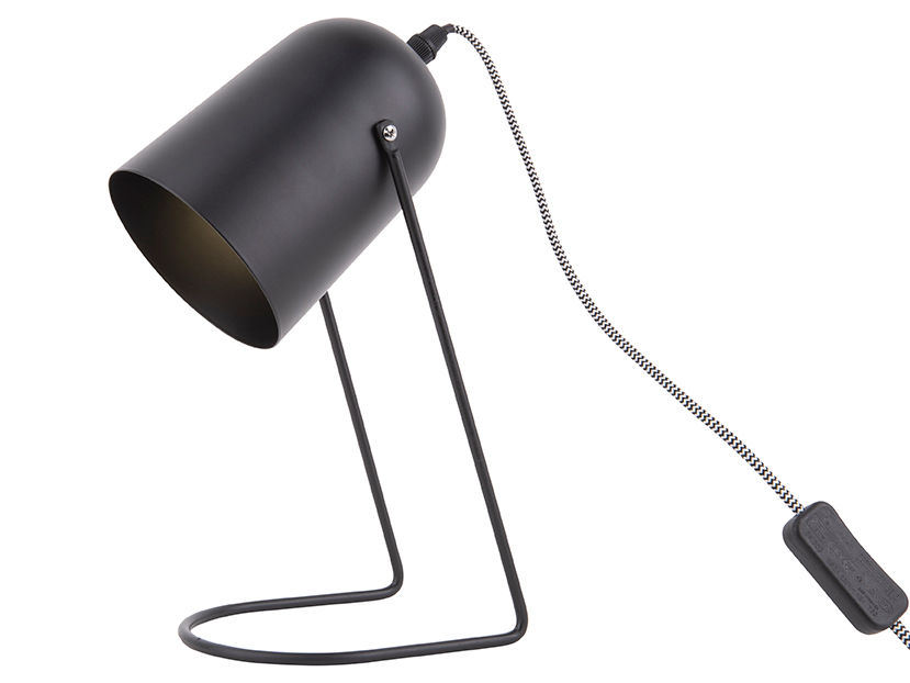 Tafellamp Zilvena Zwart H30 cm - Afbeelding 2