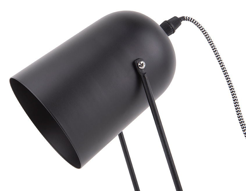 Tafellamp Zilvena Zwart H30 cm - Afbeelding 3