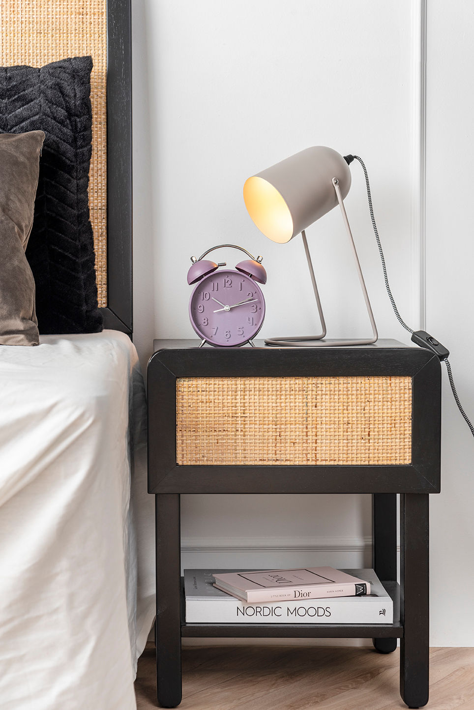 Tafellamp Staurnir Warm Grijs H30 cm - Afbeelding 4