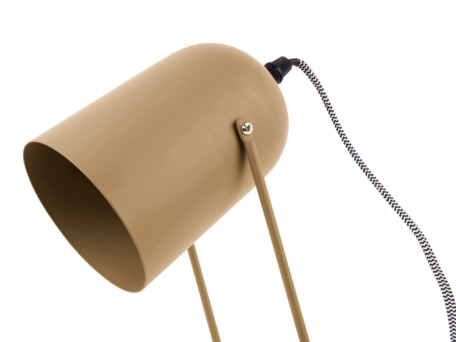 Tafellamp Troovano Bruin H30 cm - Afbeelding 3