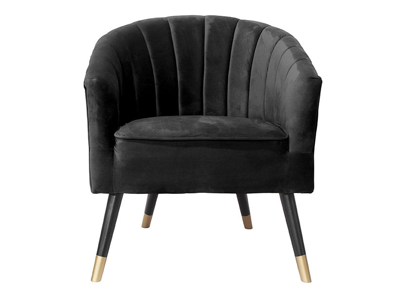 Stoel Raantum Velvet Zwart