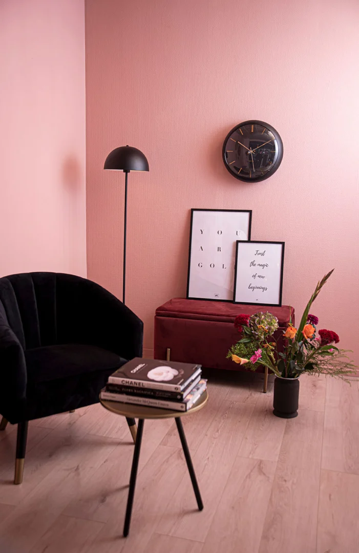 Stoel Raantum Velvet Zwart - Afbeelding 2