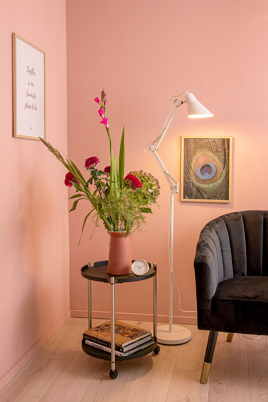Stoel Raantum Velvet Zwart - Afbeelding 3