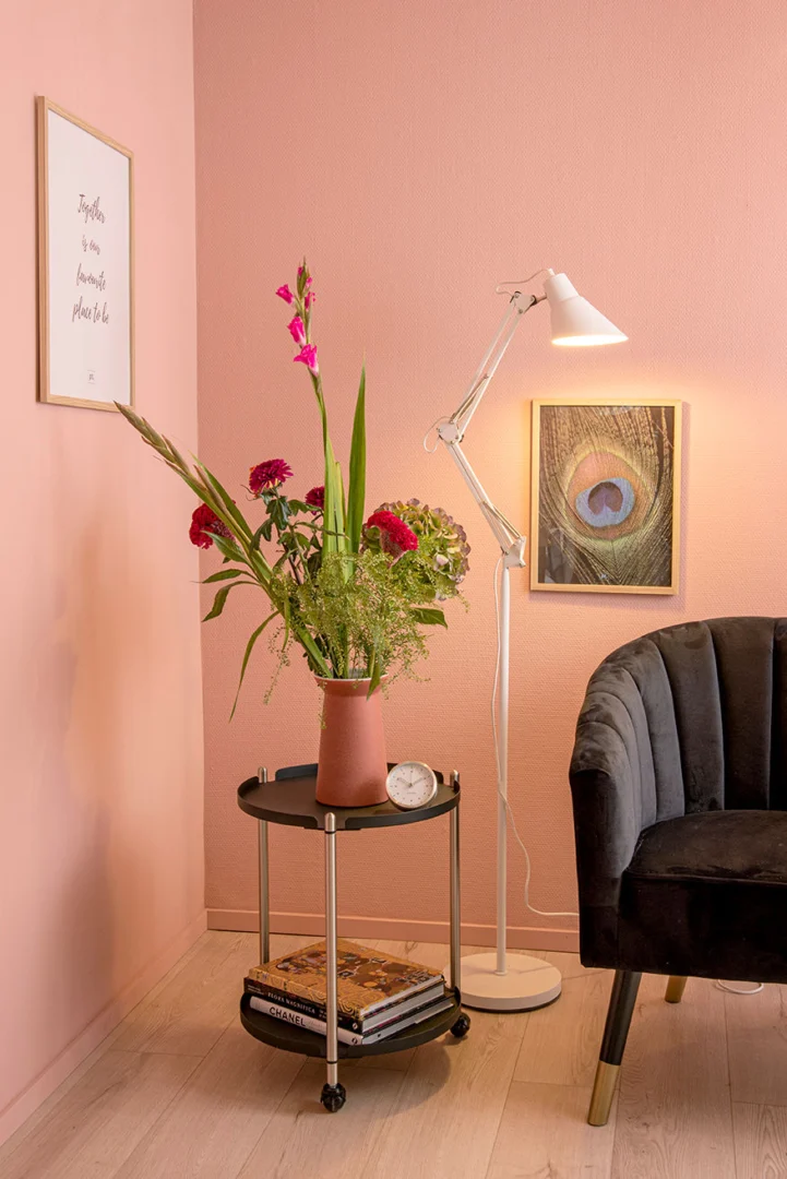 Stoel Raantum Velvet Zwart - Afbeelding 3