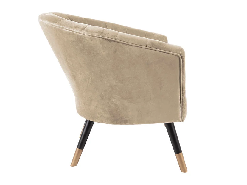 Stoel Teesonte Velvet Bruin - Afbeelding 3
