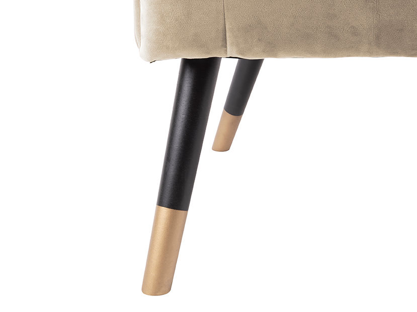 Bank Sleiskena Velvet Bruin - Afbeelding 4