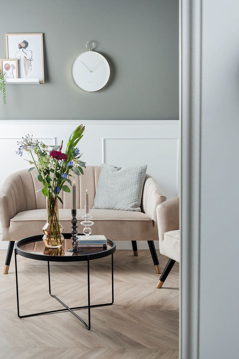 Bank Sleiskena Velvet Bruin - Afbeelding 6