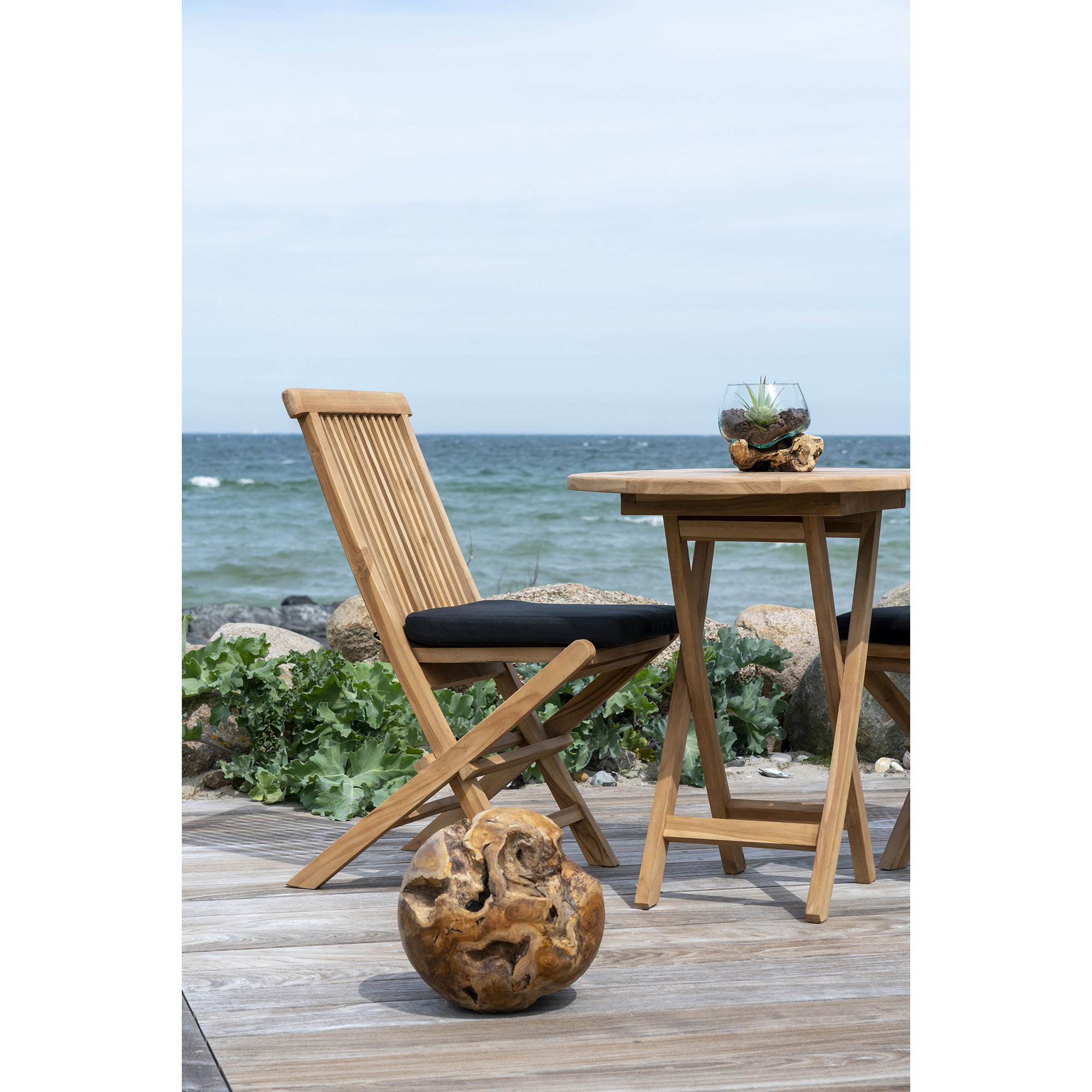 Decoratie Leeds Teak Naturel - Afbeelding 5