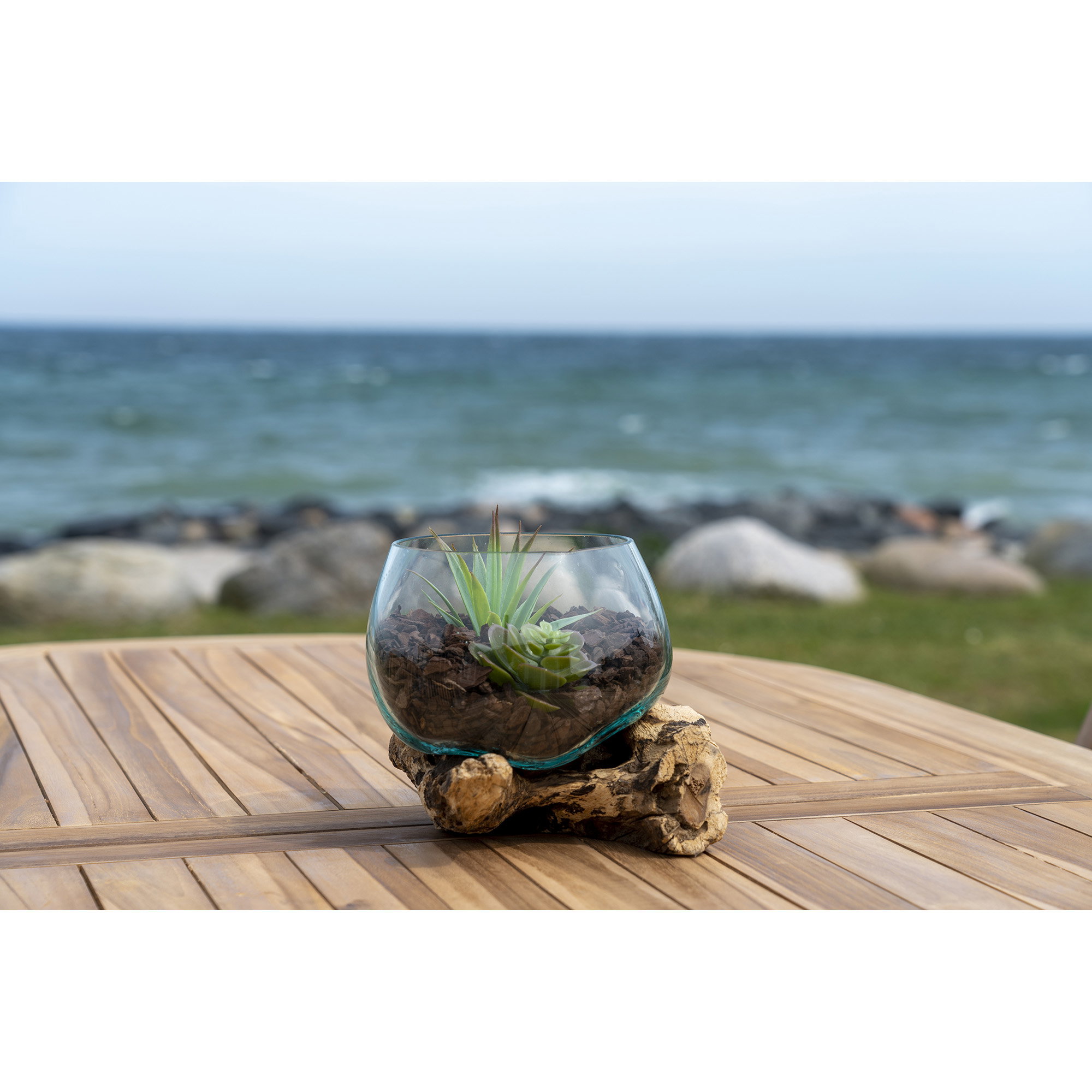Decoratie Leeds Teak Naturel - Afbeelding 6
