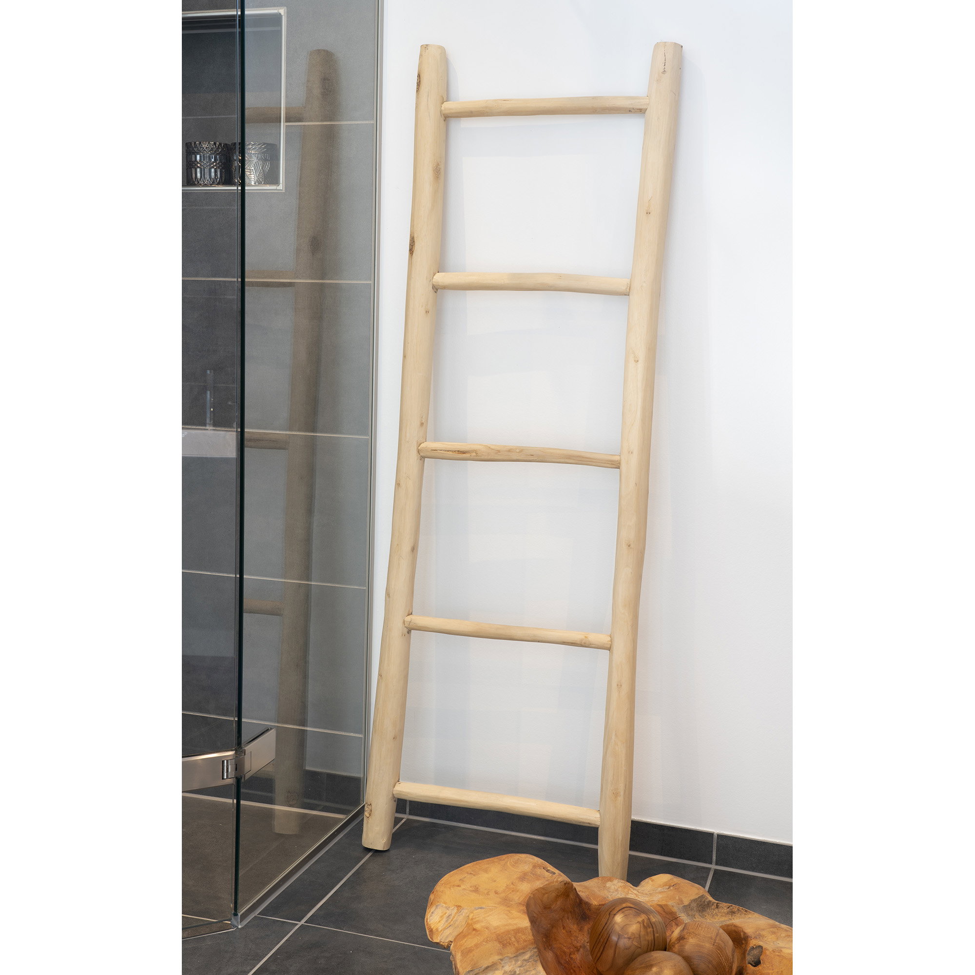 Decoratie Ceiskel Teak Naturel - Afbeelding 7