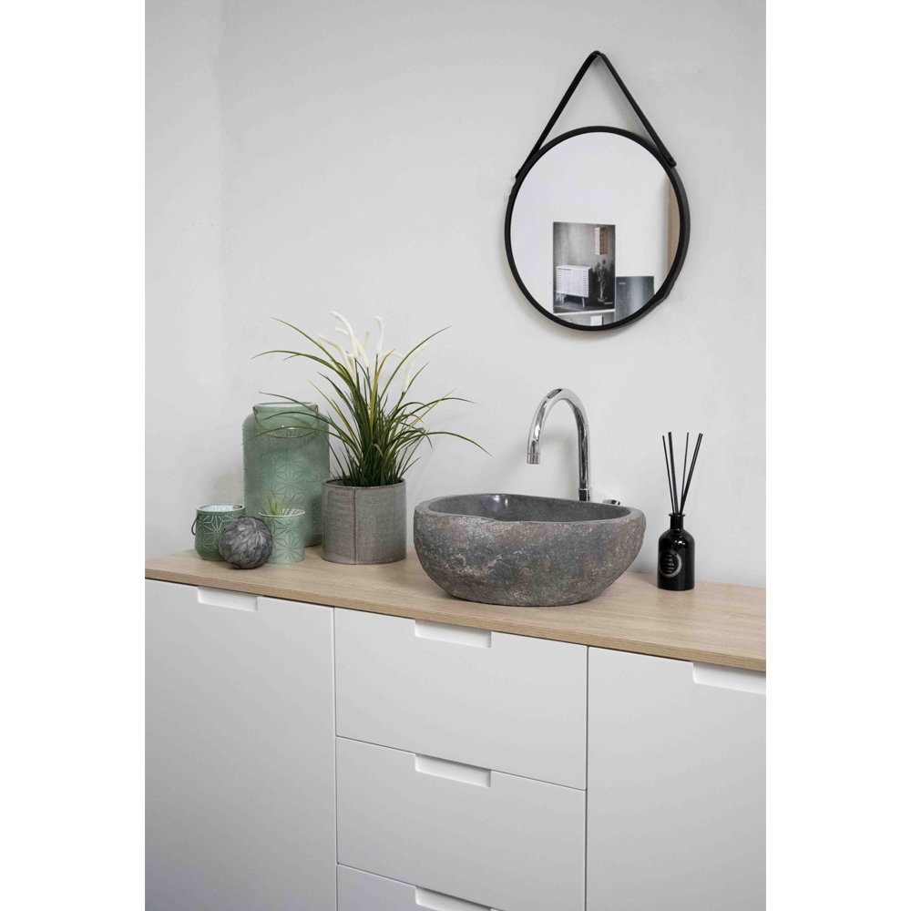 Wastafel Grielvane Steen 40 cm - Afbeelding 7