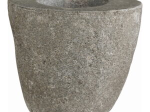 Opbergpot Riennira Steen Naturel H10 cm