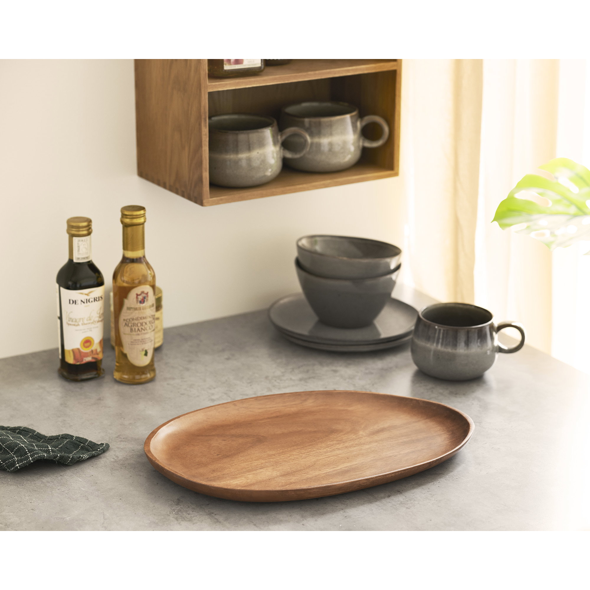 Dienblad Moondella Acaciahout Naturel - Afbeelding 4
