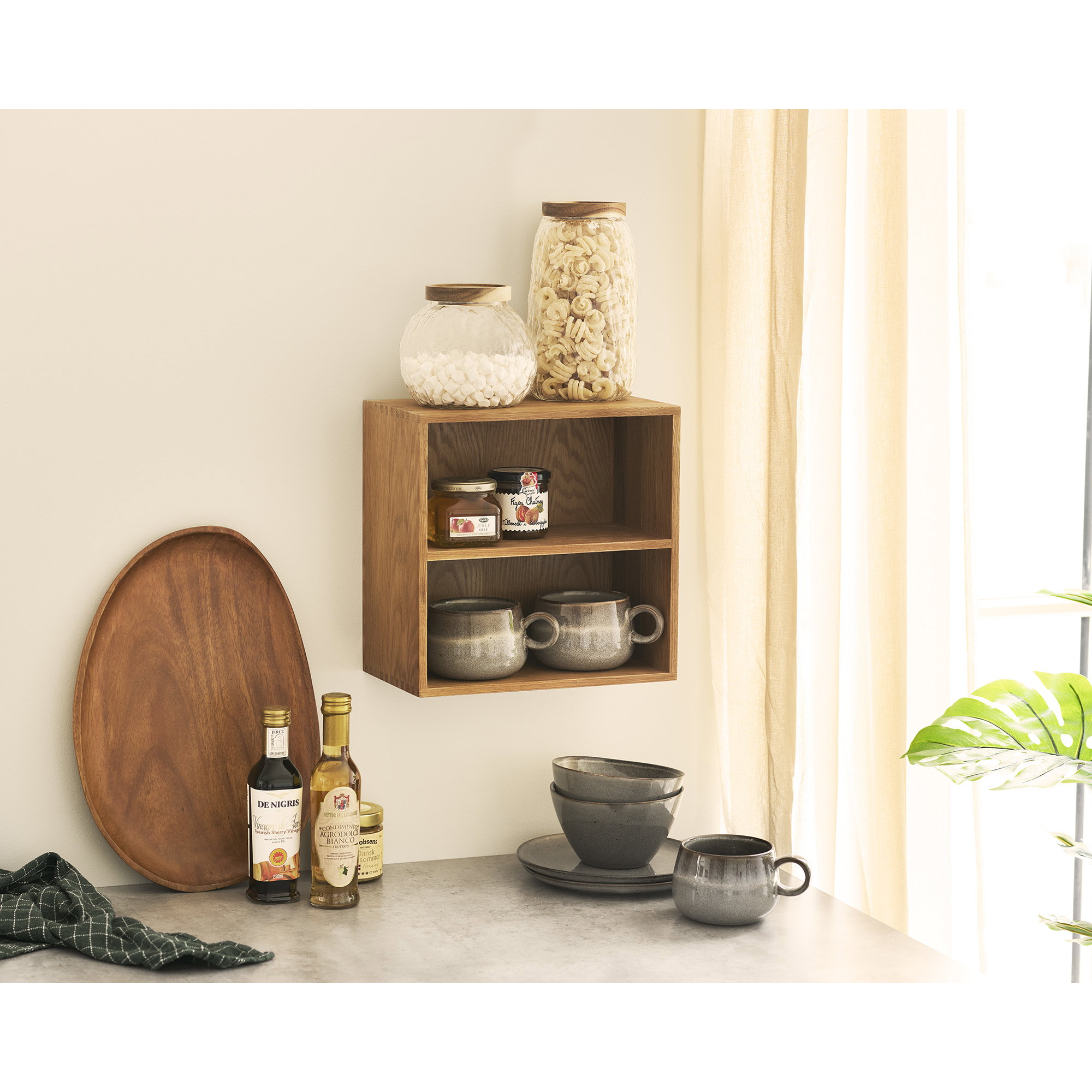 Dienblad Moondella Acaciahout Naturel - Afbeelding 5