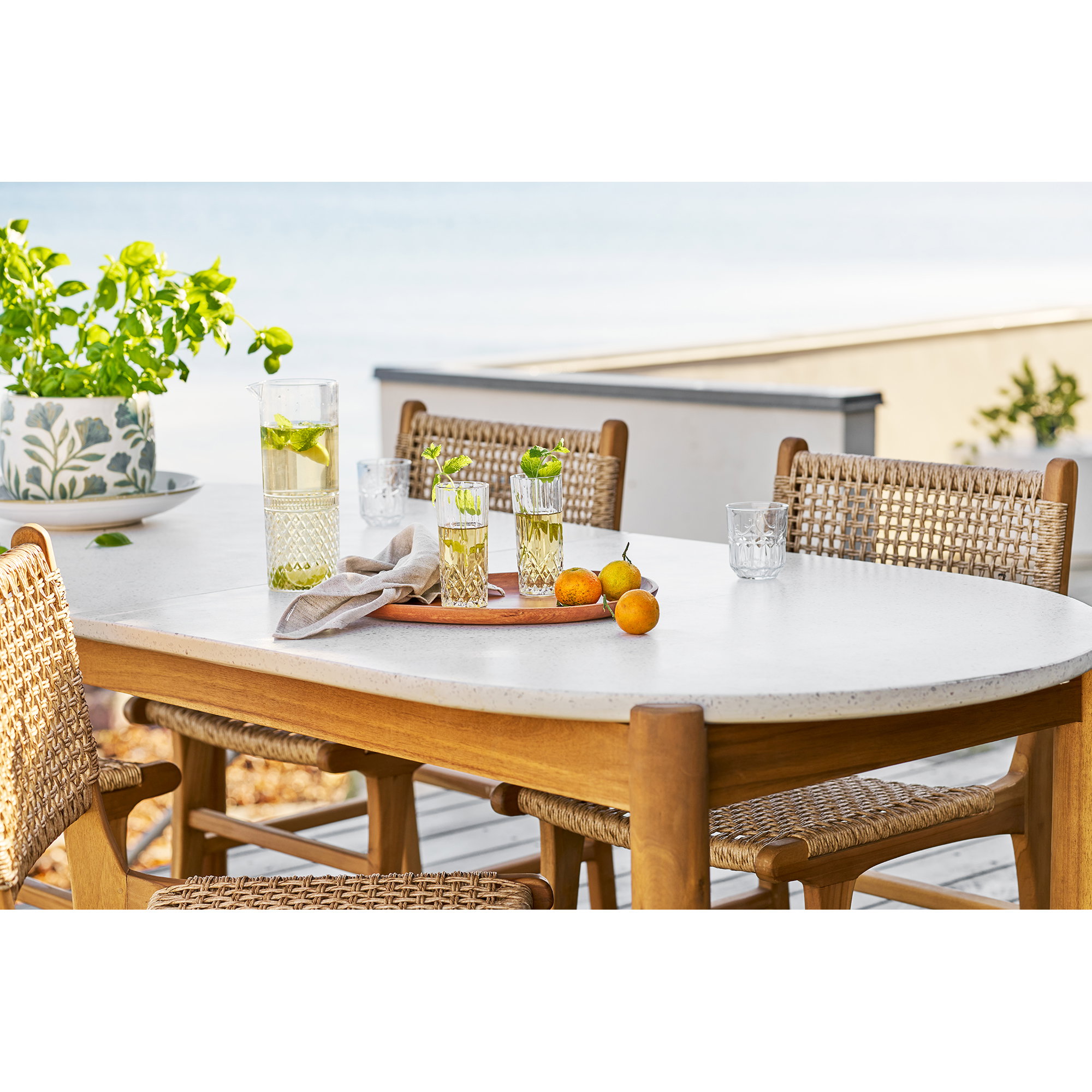 Dienblad Moondella Acaciahout Naturel - Afbeelding 7