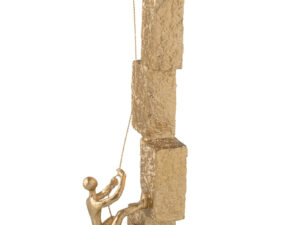 Beeld Greellano Steen Goud H50 cm