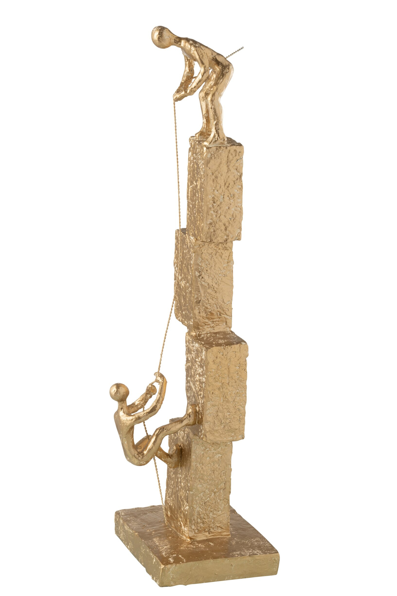 Beeld Greellano Steen Goud H50 cm