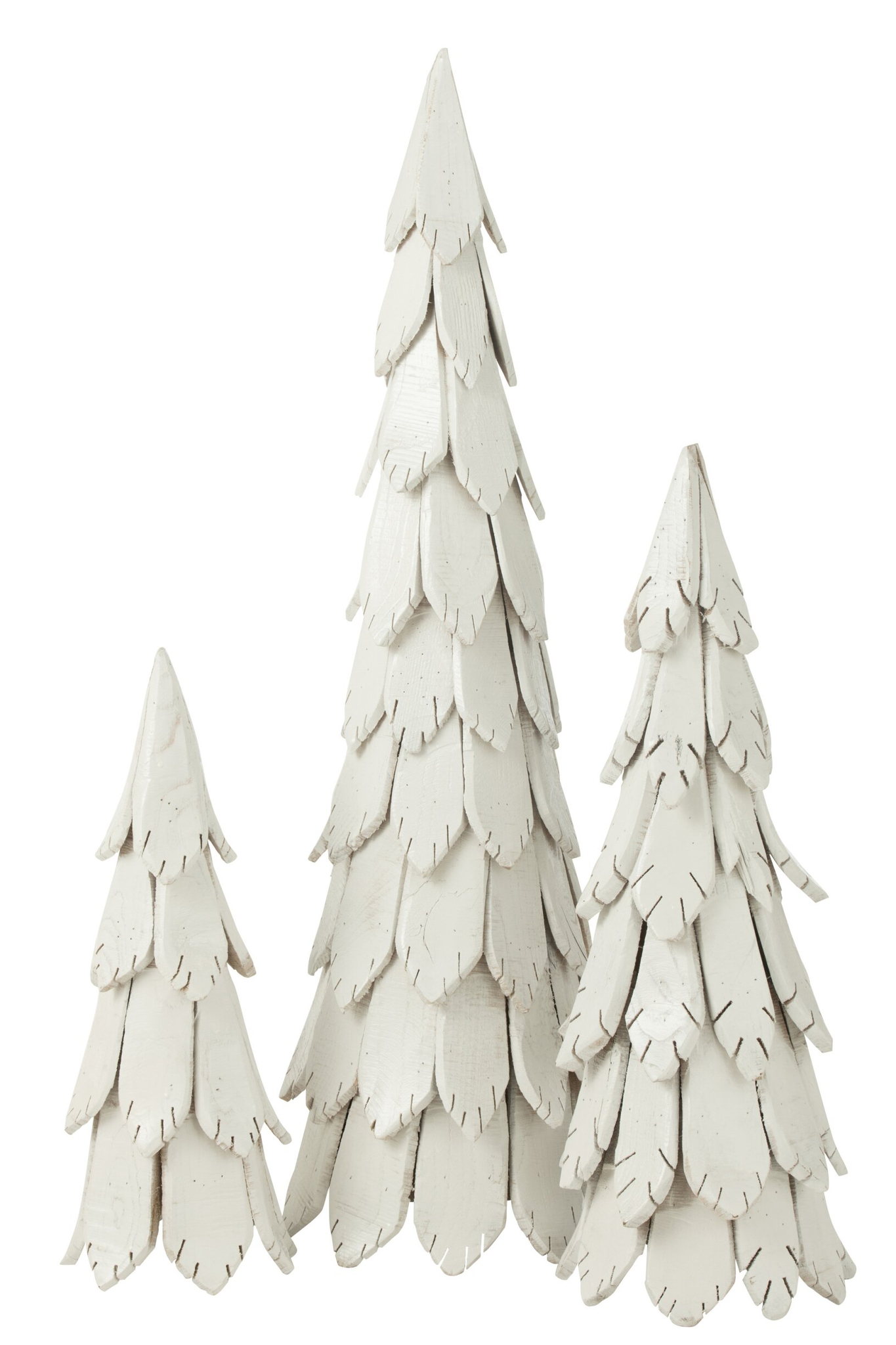 Kerstboom Keesone Hout Wit H120 cm