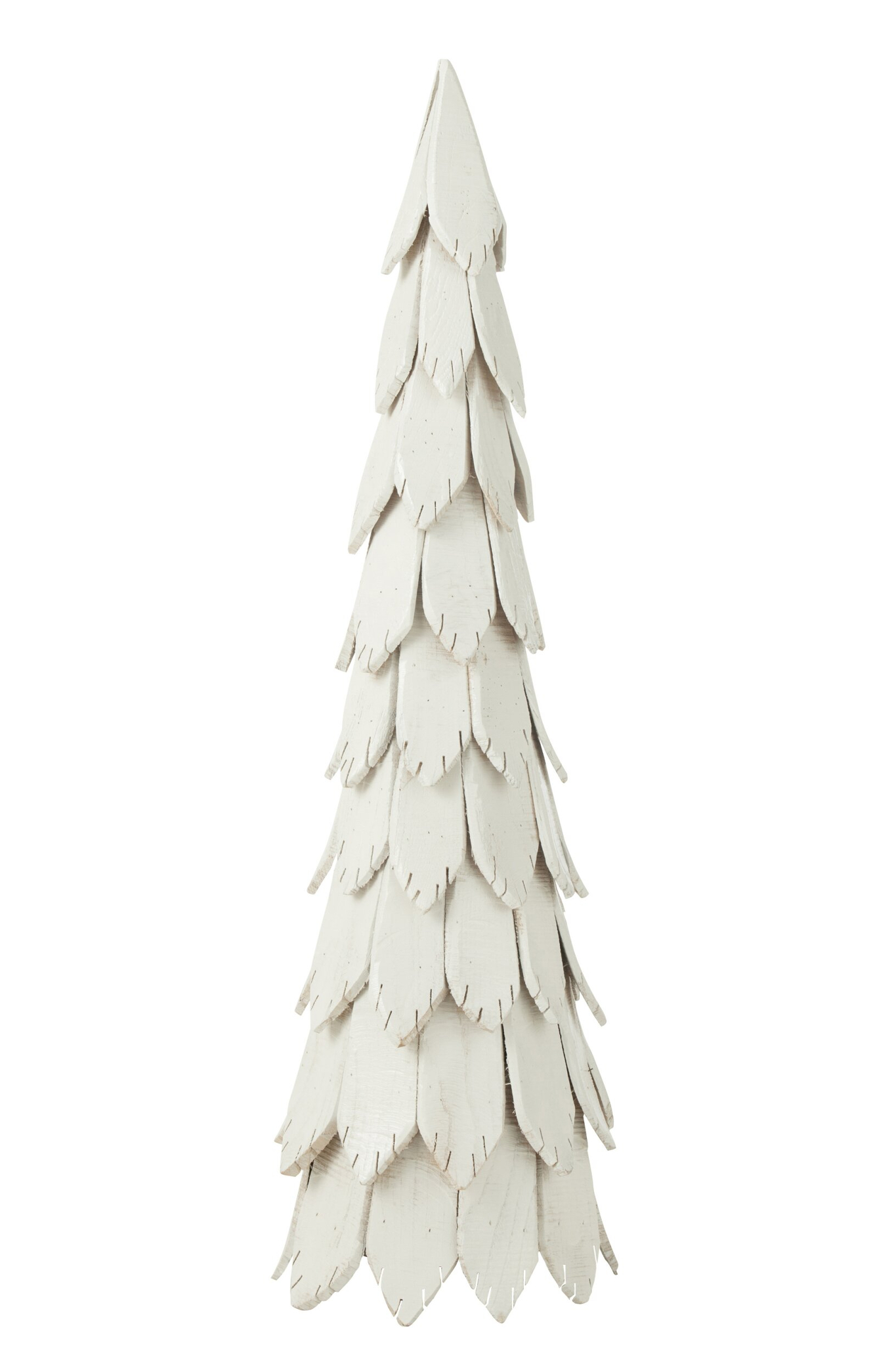 Kerstboom Keesone Hout Wit H120 cm - Afbeelding 3