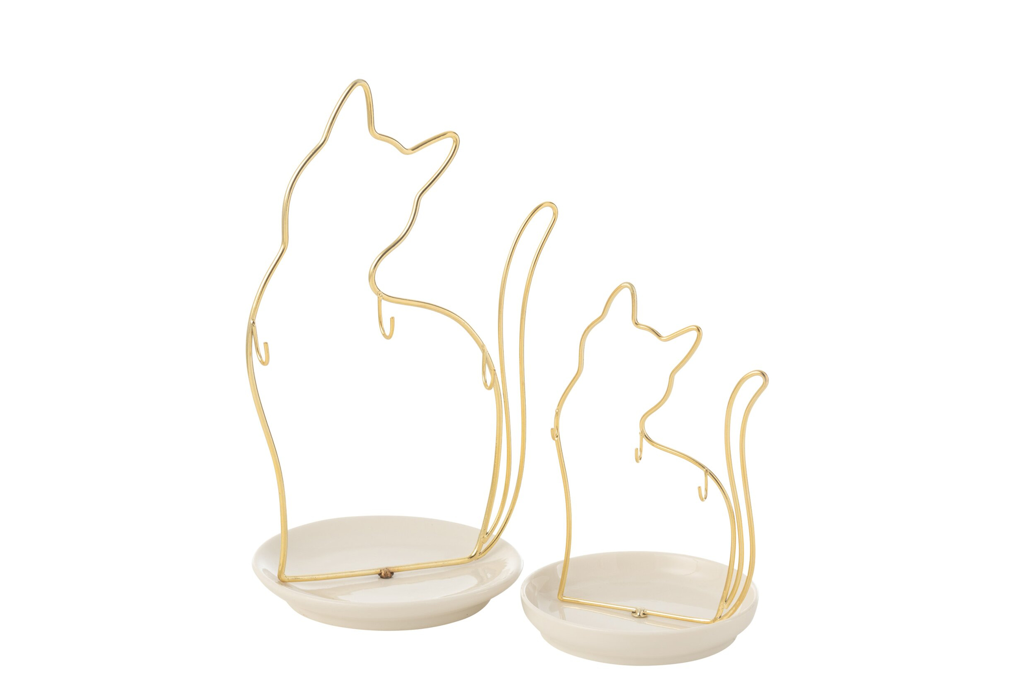 Kattenkom Geirrol Metaal Wit