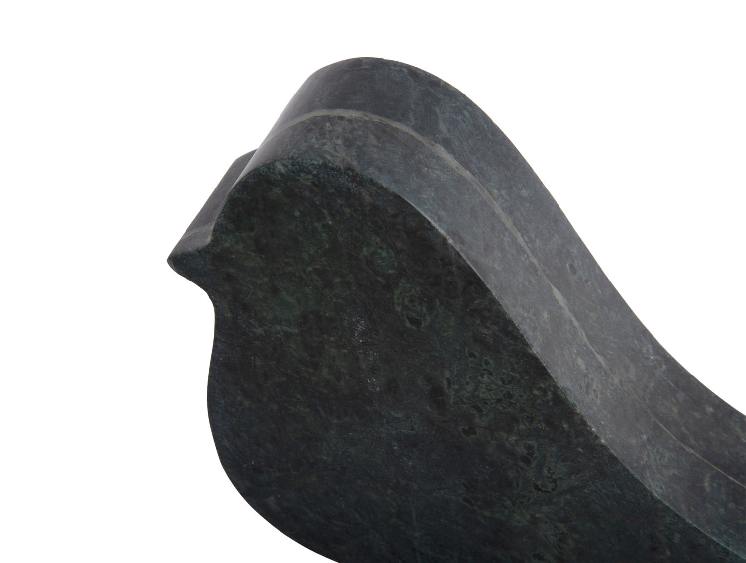 Beeld Veiskor Marmer Donkergroen H11 cm - Afbeelding 3