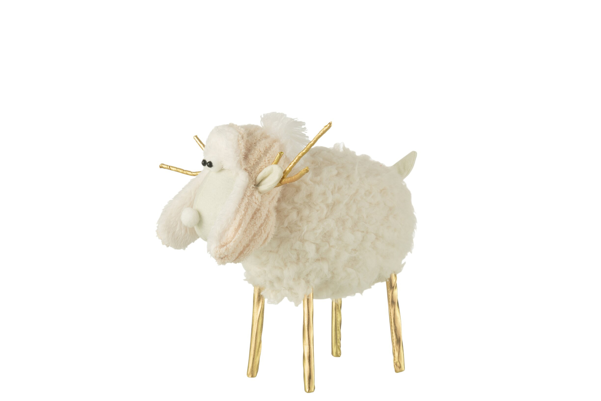 Decoratiefiguur Prellaro Polyester Wit H34 cm - Afbeelding 2