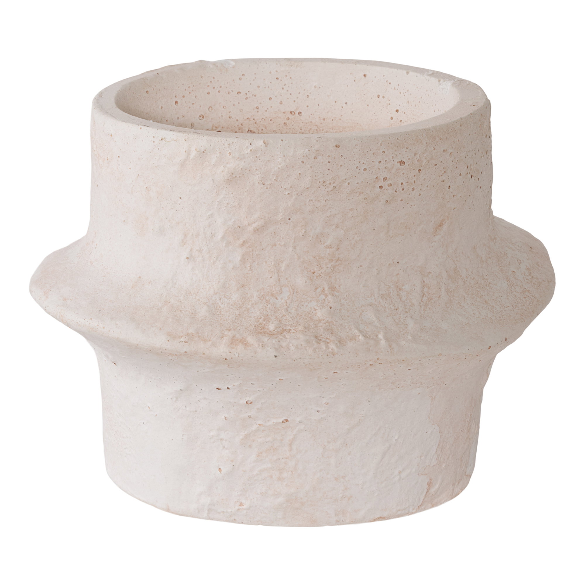 Kaarsenhouder Skoomum Beton Wit - Set van 2 - Afbeelding 2