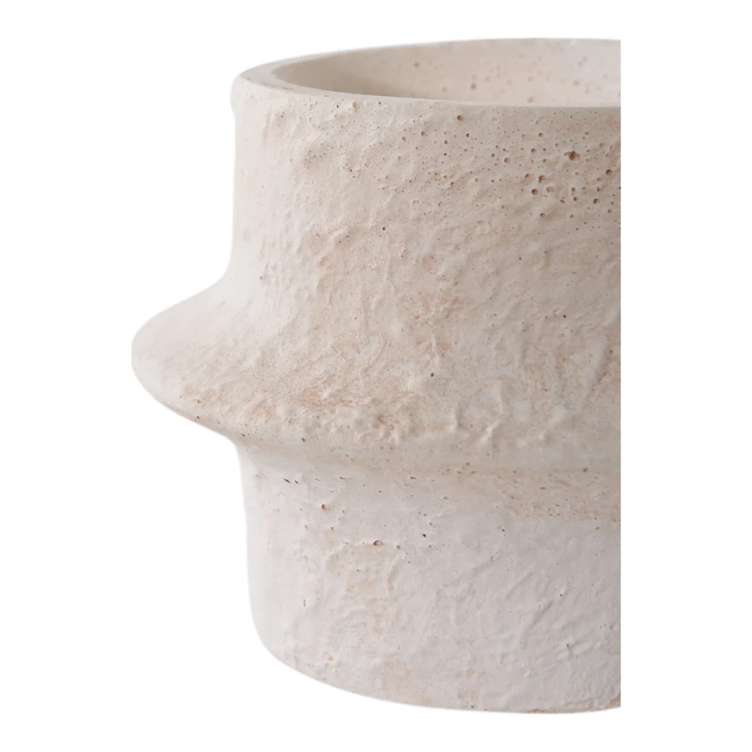 Kaarsenhouder Skoomum Beton Wit - Set van 2 - Afbeelding 4