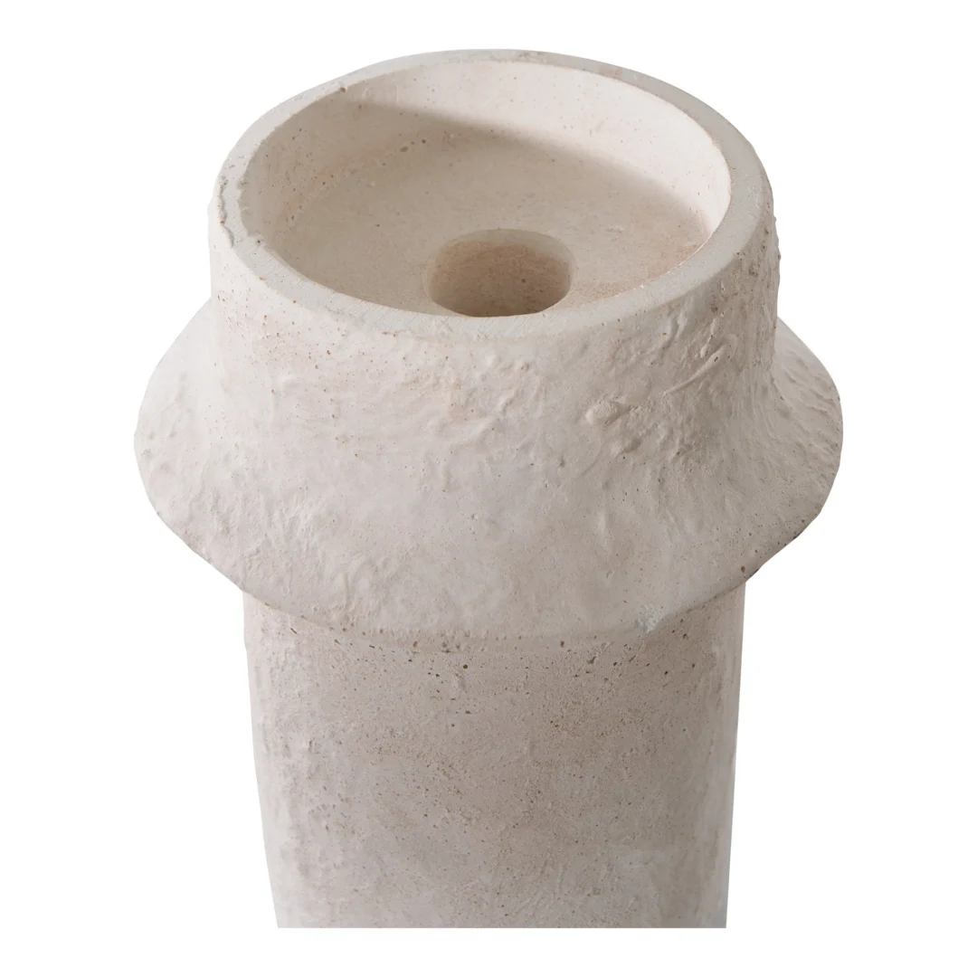 Kaarsenhouder Skoomum Beton Wit - Set van 2 - Afbeelding 5