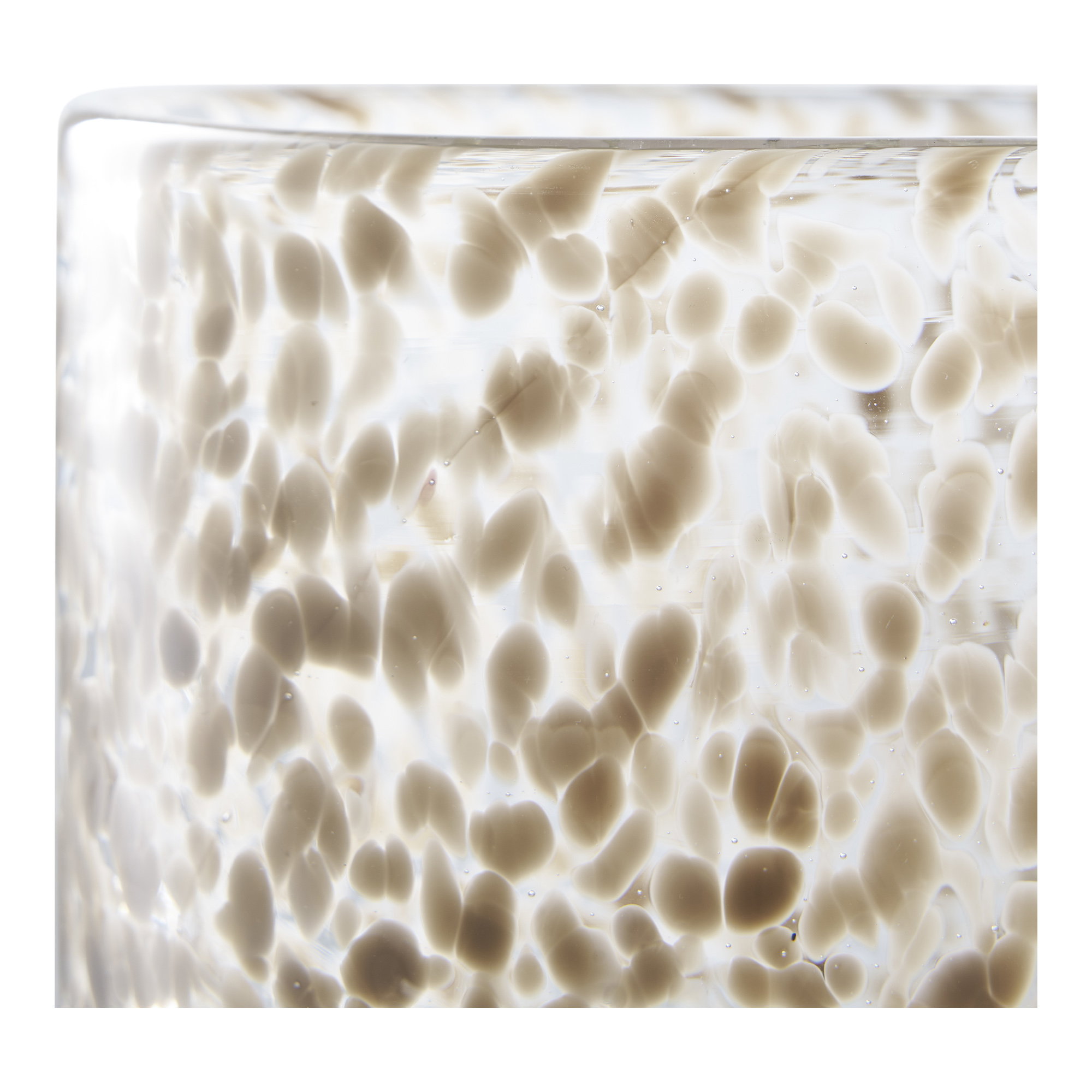 Kaarsenhouder Sleskal Glas Bruin - Afbeelding 2