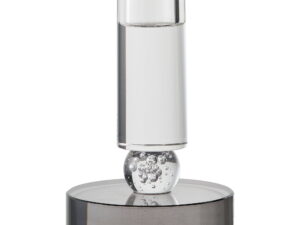 Kaarsenhouder Pau Glas Grijs