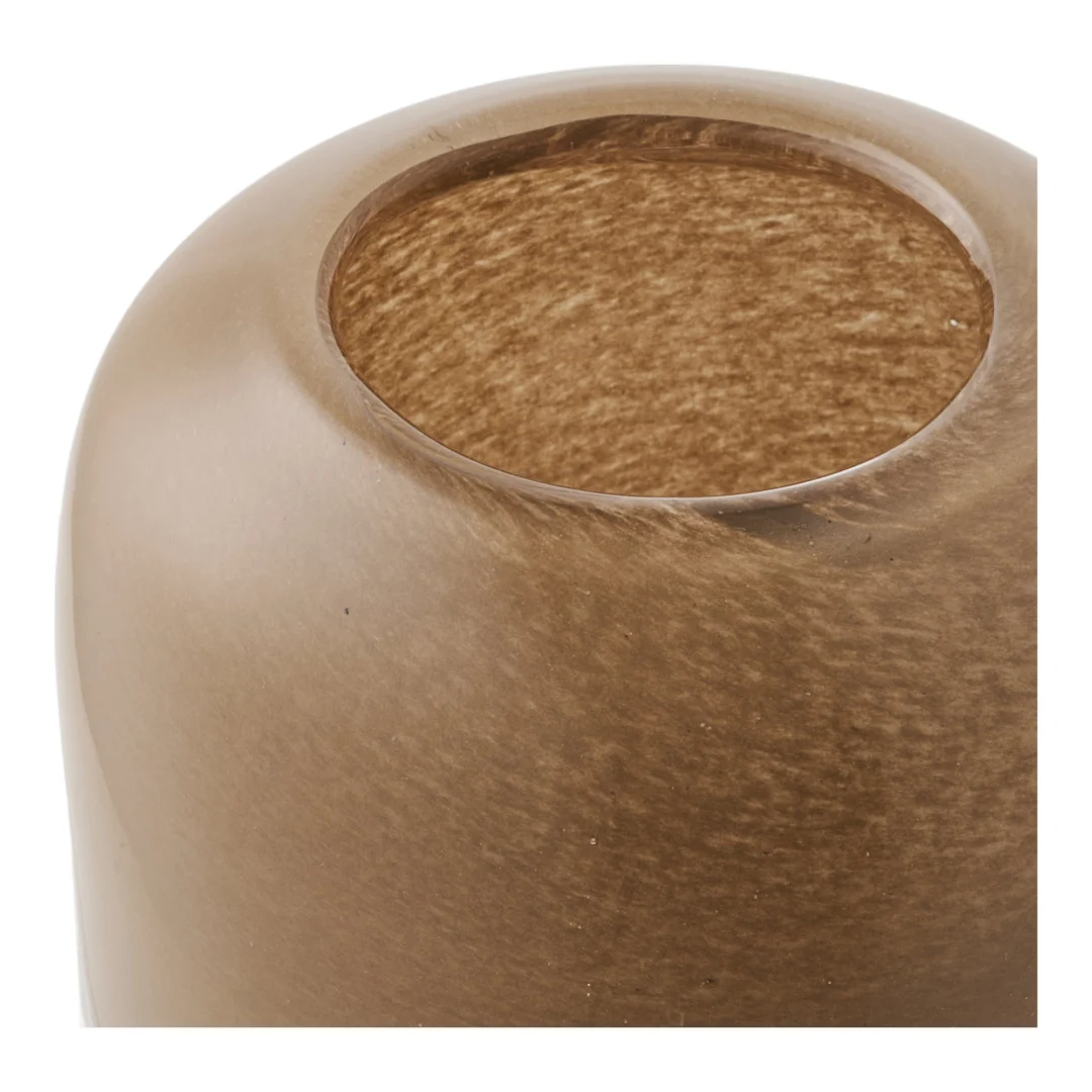 Kaarsenhouder Traudena Glas Bruin - Afbeelding 2
