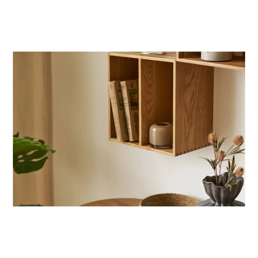 Kaarsenhouder Traudena Glas Bruin - Afbeelding 3
