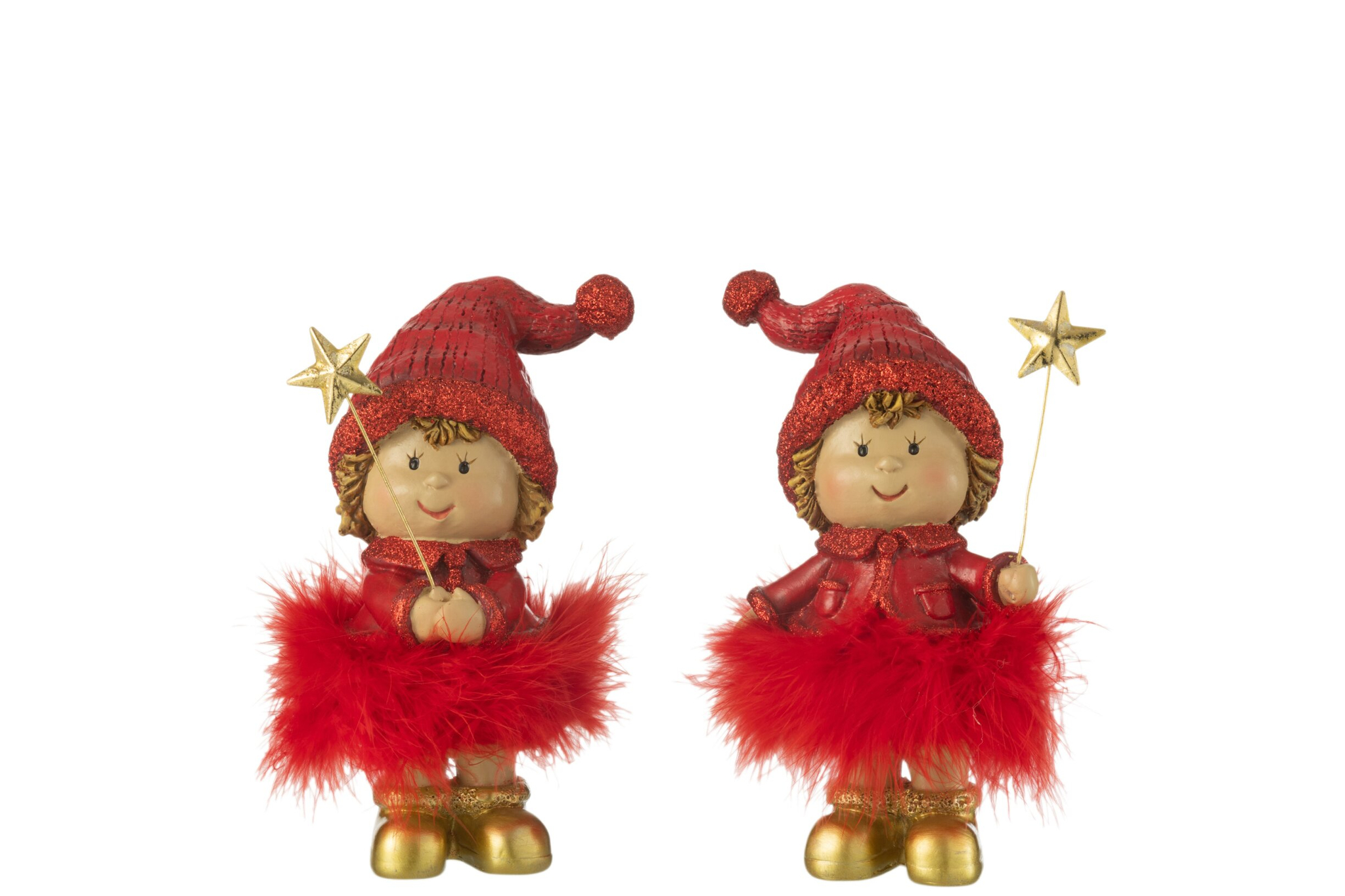 Decoratie Gaustora Polyresin Meerkleurig - Set van 2 - Afbeelding 3