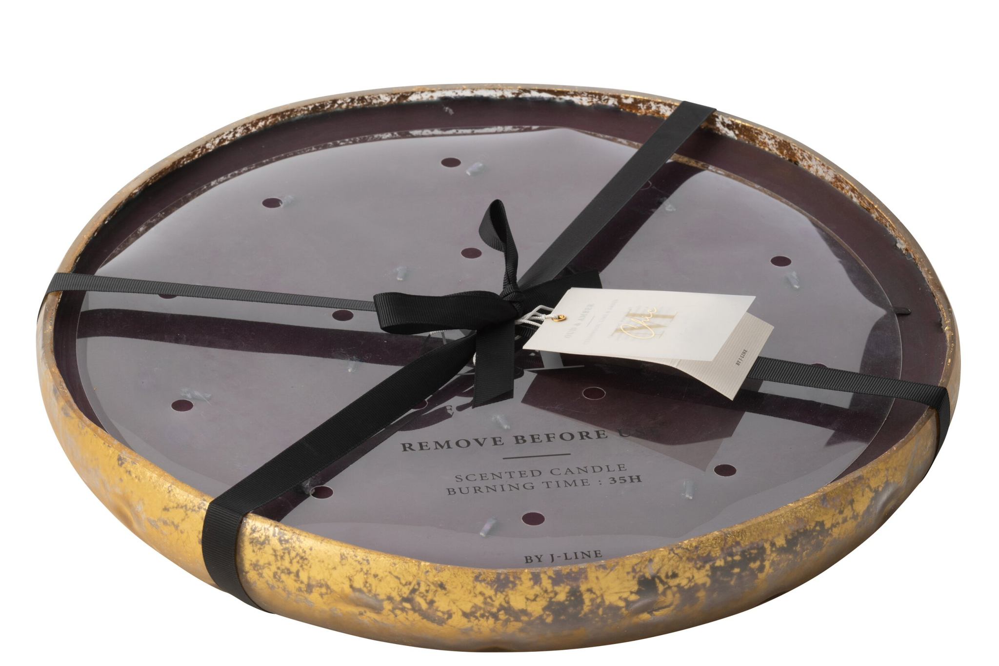 Geurkaars Skiathos Glas Goud - Afbeelding 3