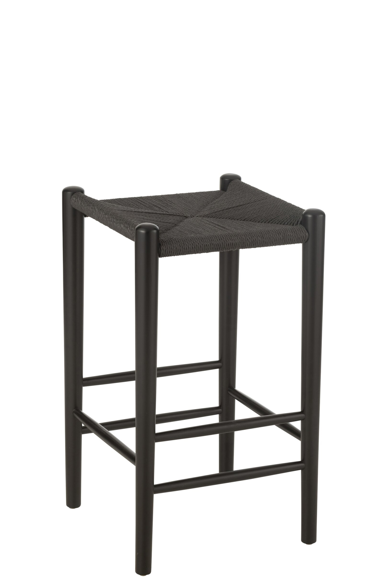 Barkruk Lordea Hout Zwart - Afbeelding 4