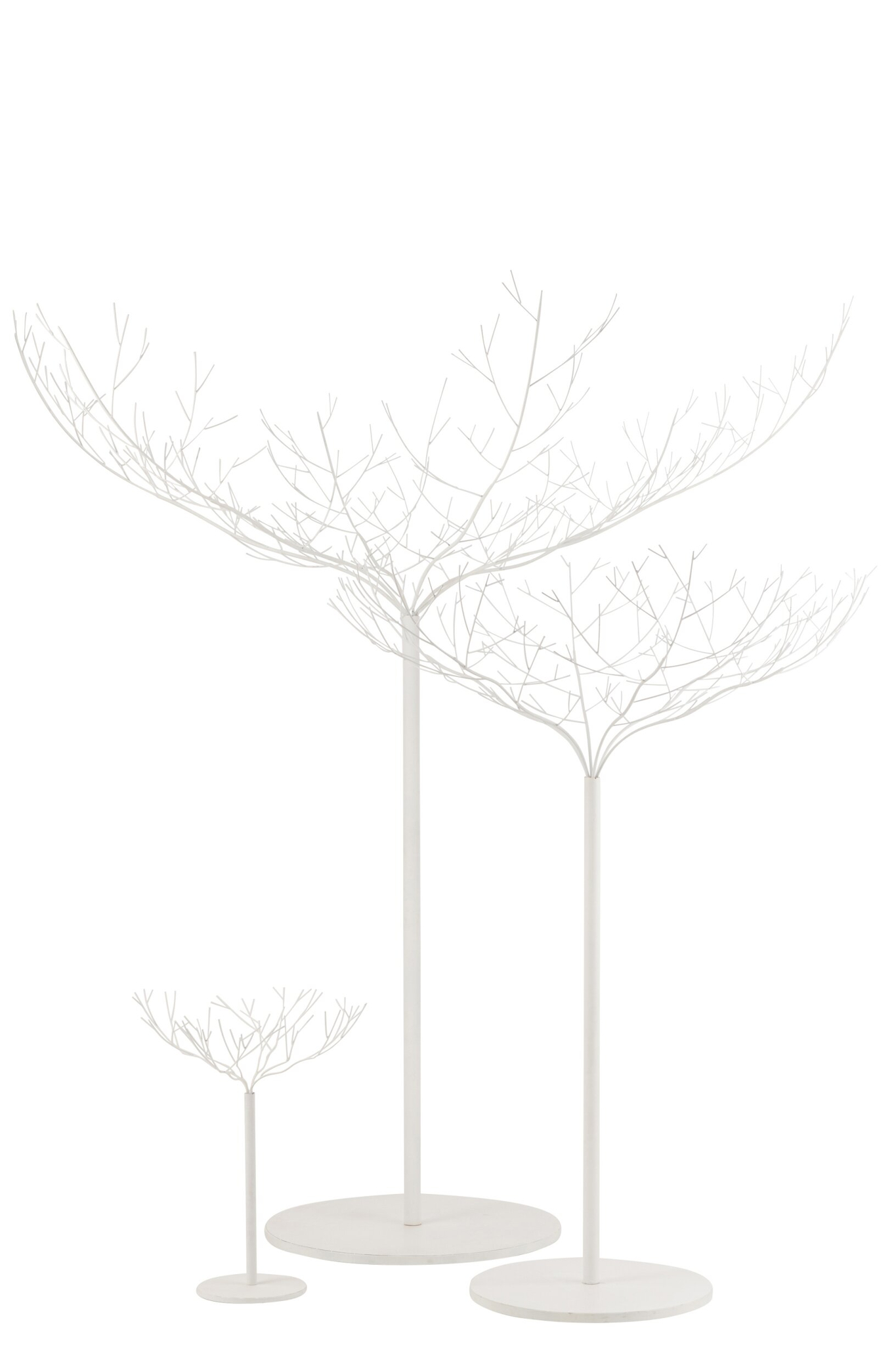 Kunstboom Greemman Metaal Wit H250 cm - Afbeelding 3