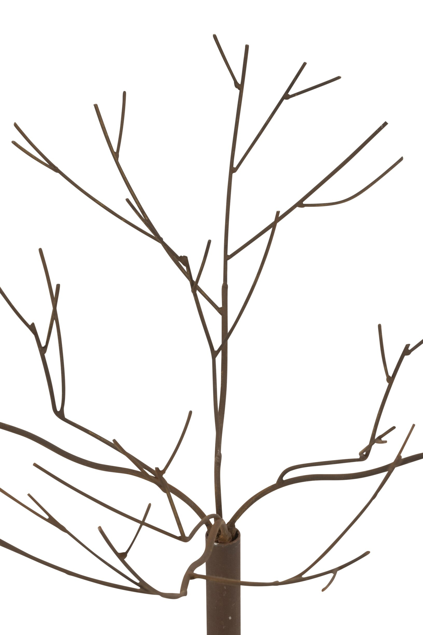 Kunstboom Fleirmar Metaal Bruin H75 cm - Afbeelding 2