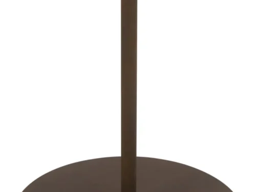 Kunstboom Jaarrella metaal bruin, ronde voet en strakke decoratieve sculptuur voor interieur, H180 cm