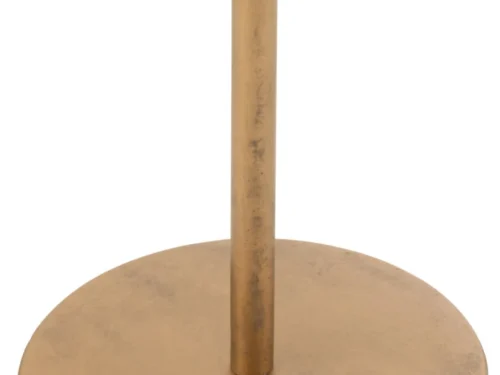Kunstboom Kanazawa met goudkleurige metalen voet, 100% ijzer, elegant en compact H75 cm