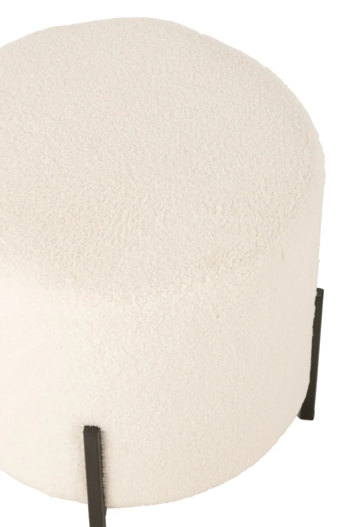 Kruk Kloltik Stof Wit - Afbeelding 3