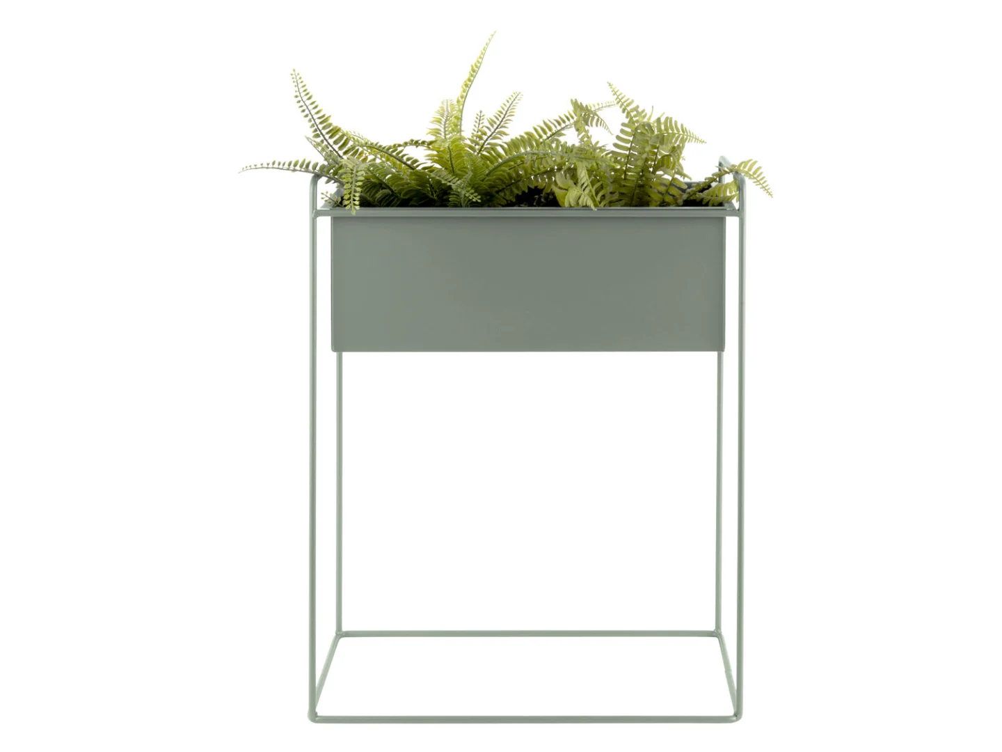 Bloempot Stisy Metaal Groen H65 cm - Afbeelding 3