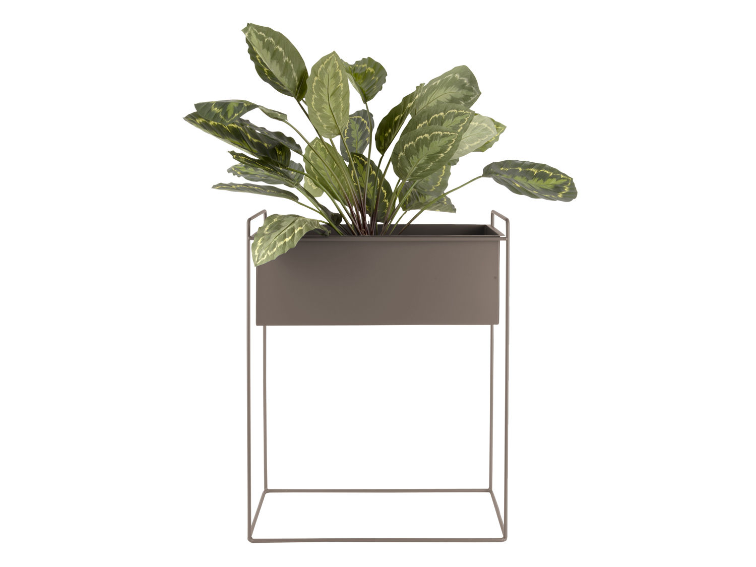 Bloempot Beemoro Metaal Groen H65 cm - Afbeelding 2