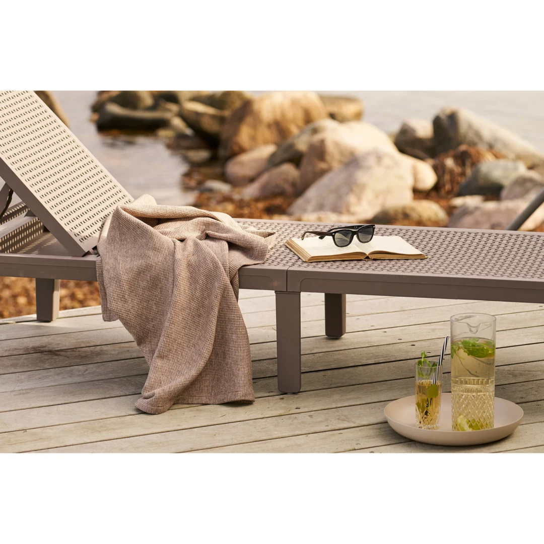 Dienblad Skienona Metaal Beige - Afbeelding 4
