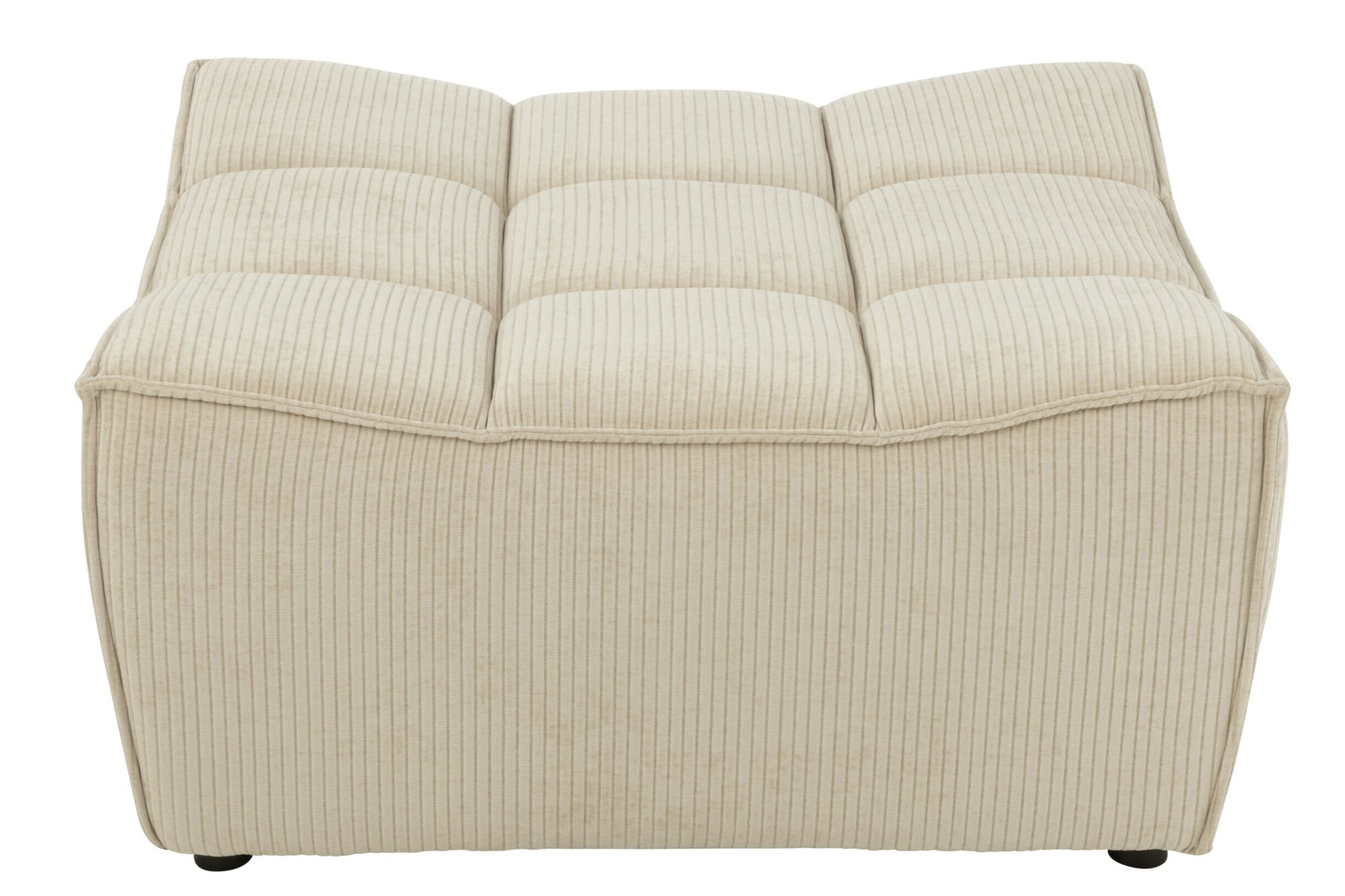Poef Launsaro Kunstleer Beige