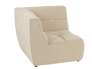 Hoekbank Preirmang Kunstleer Beige