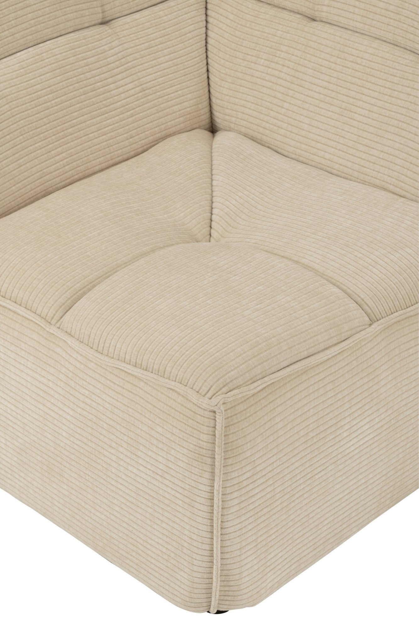 Hoekbank Preirmang Kunstleer Beige - Afbeelding 4