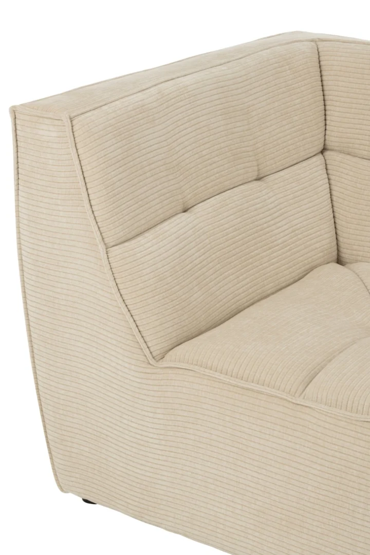 Hoekbank Preirmang Kunstleer Beige - Afbeelding 6